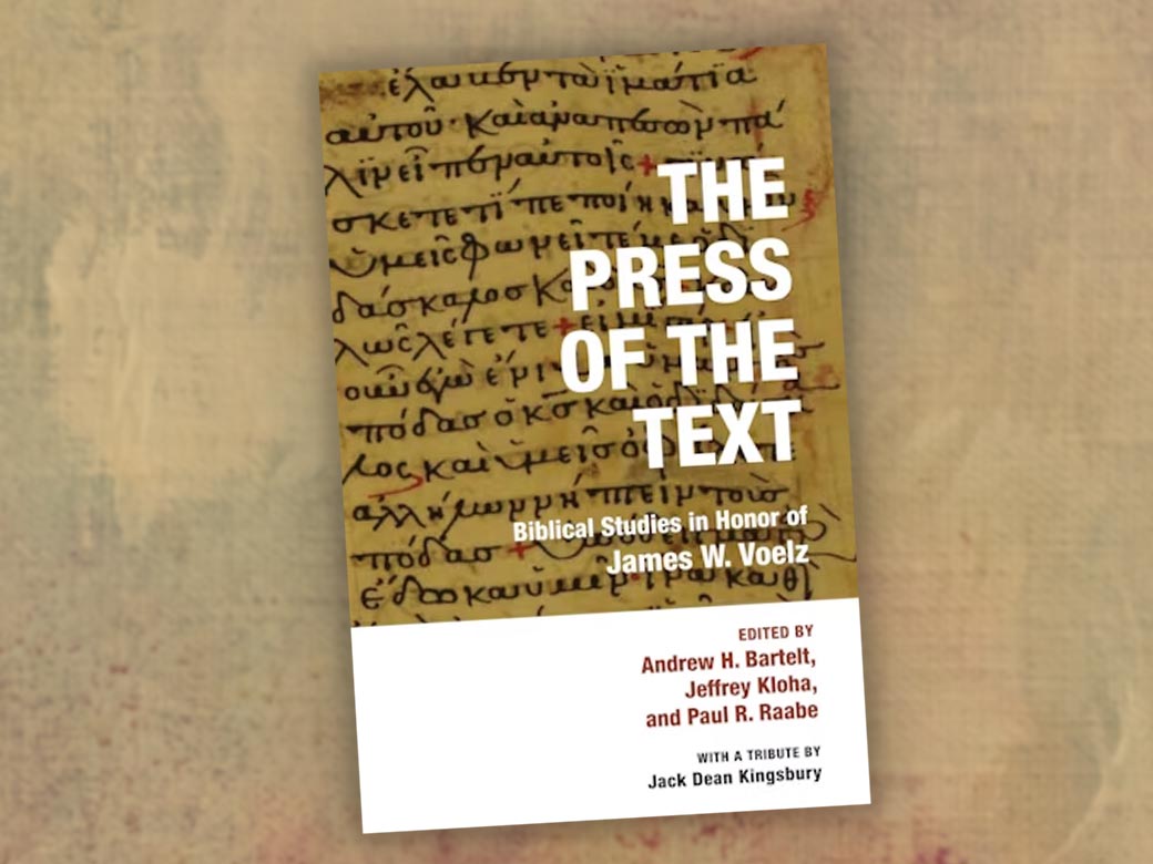 Book Blurbs: A Festschrift in Honor of James Voelz