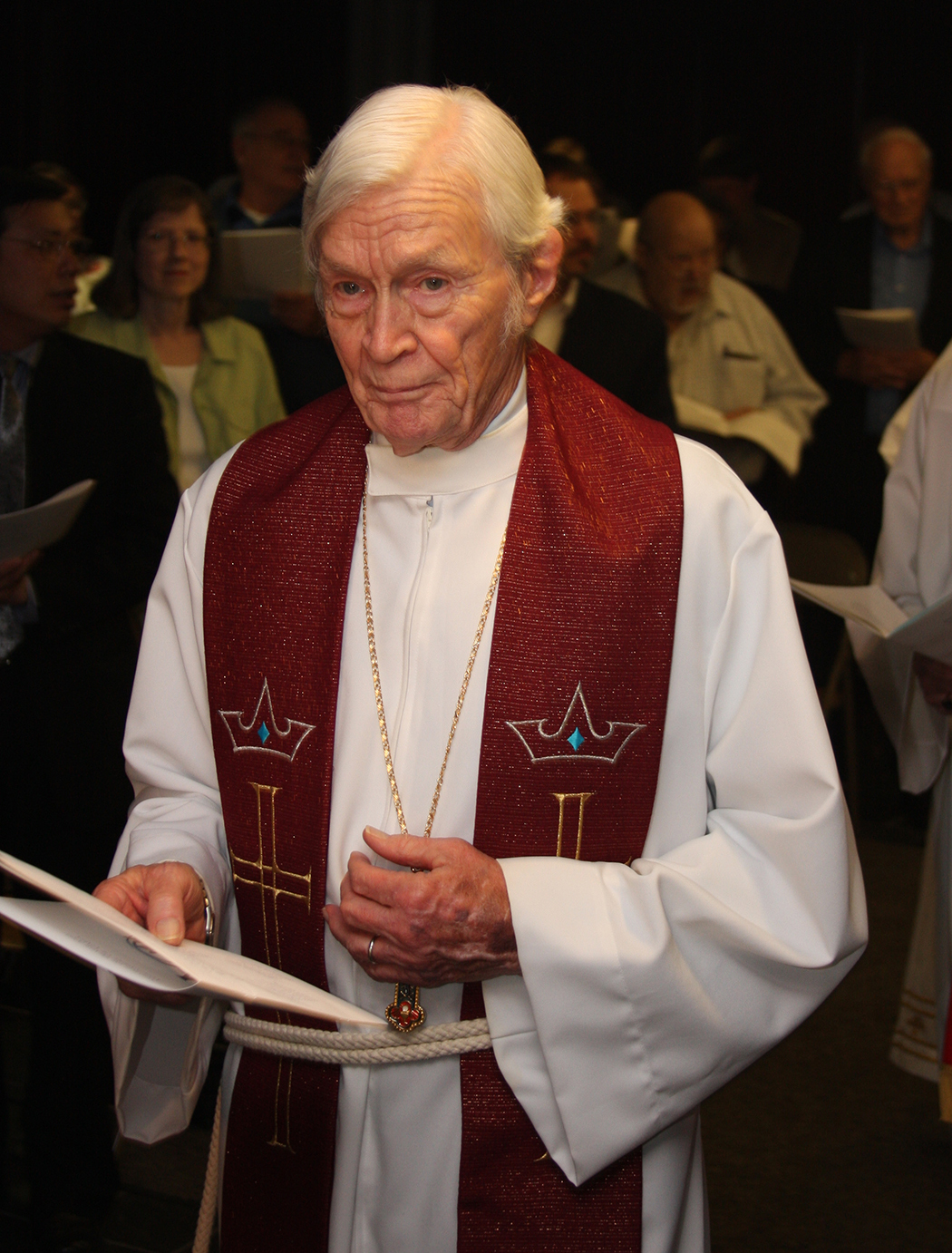 Emeritus Professor Dr. Louis A. Brighton enters rest