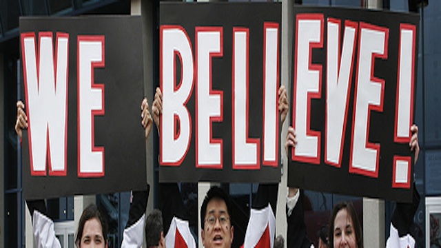 We believe . . .
