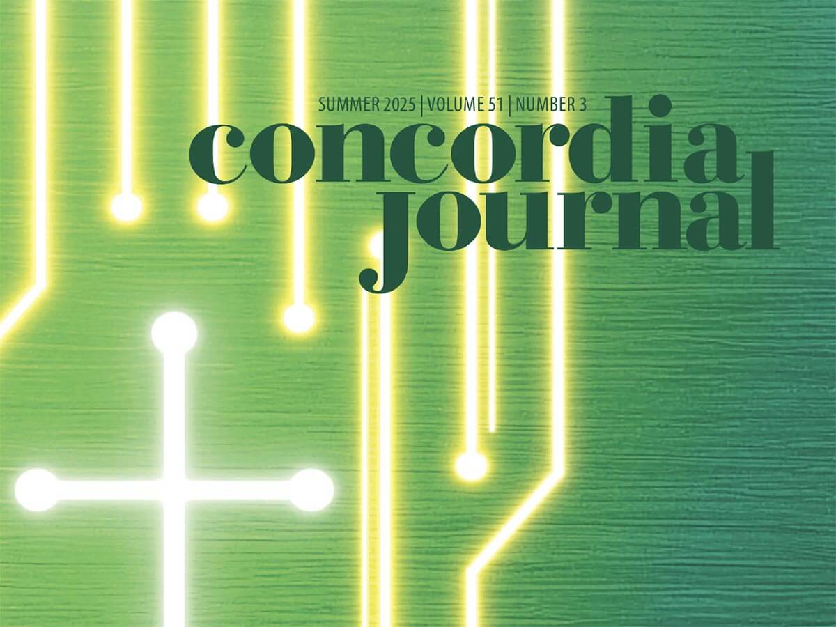 Concordia Journal Summer 2025